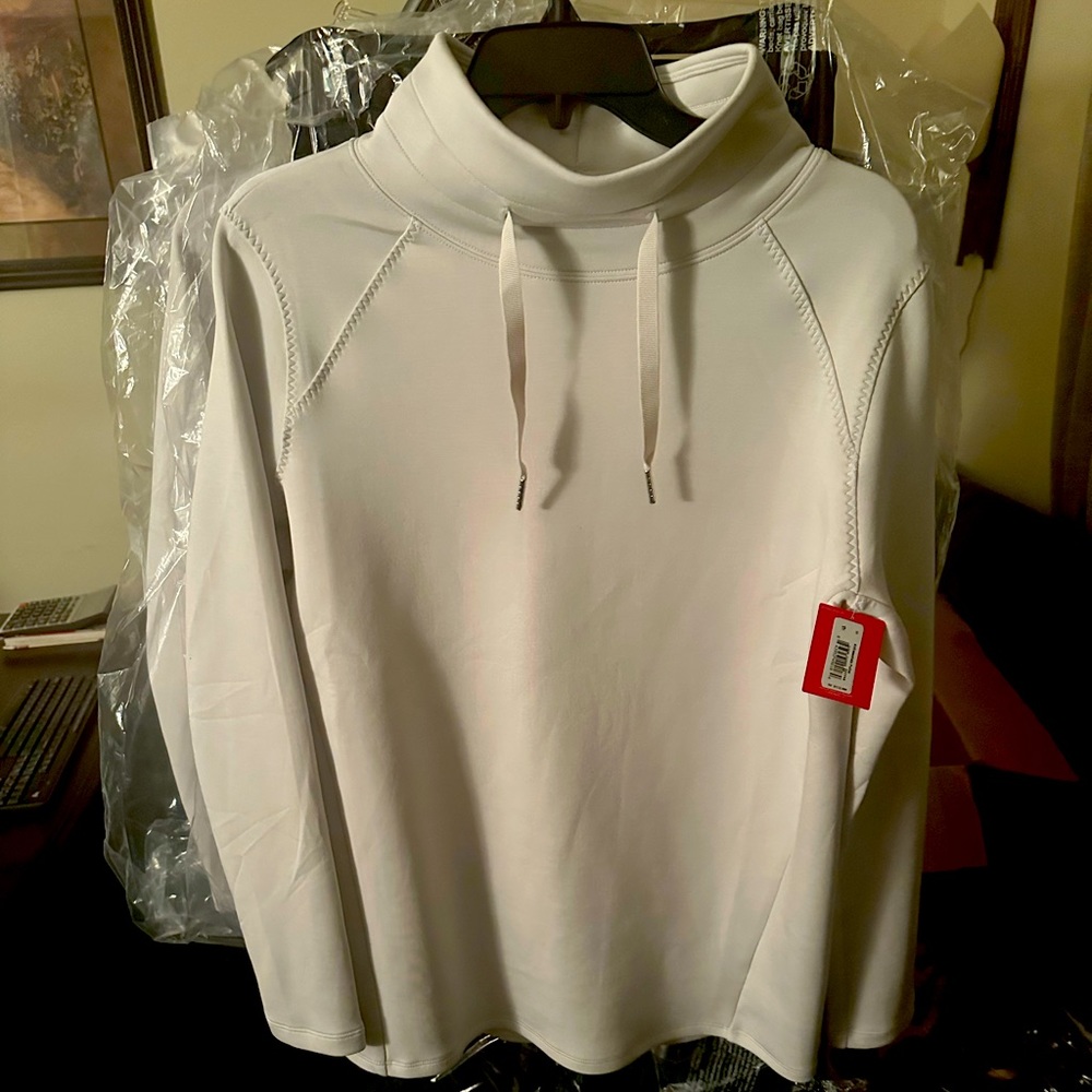 Spanx pullover cloudy grey